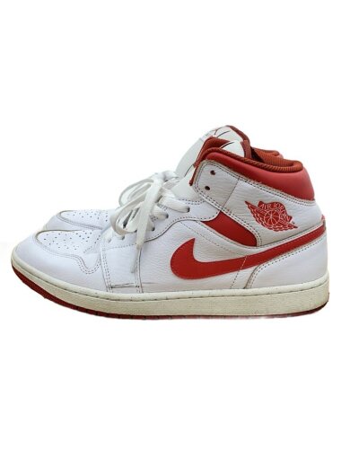 商品画像：AIR JORDAN 1 MID_エア ジョーダン 1 ミッド/28.5cm/WHT 1
