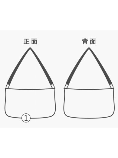 商品画像：ショルダーバッグ/フェイクレザー/GRY/35F8STTC9L 9