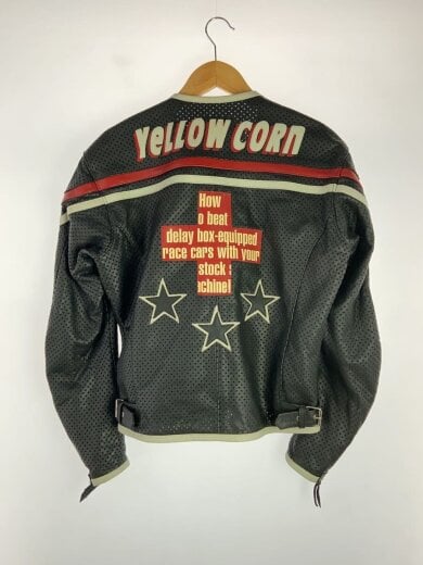 商品画像：ジャケット/M/レザー/BLK/総柄 2