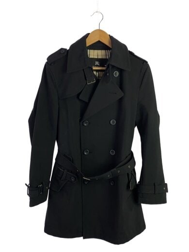 商品画像：トレンチコート/M/ポリエステル/BLK/BMA07-700-09 1
