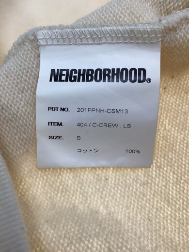商品画像：404/C-Crew Long-Sleeve/日本製/スウェット/S/コットン/CRM// 4