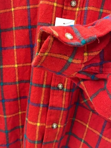 商品画像：PENDLETON/長袖シャツ/M/ウール/RED/チェック 5