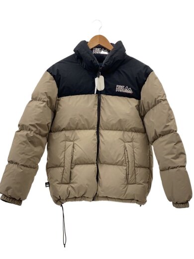 商品画像：ダウンジャケット/M/ポリエステル/BEG/無地/f142500 1