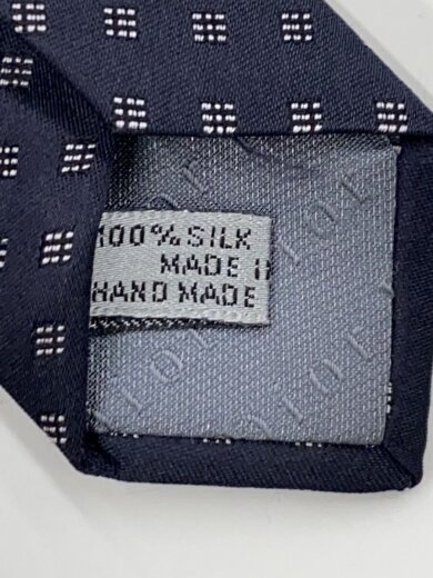 商品画像：ネクタイ/シルク/BLK/総柄/メンズ 3