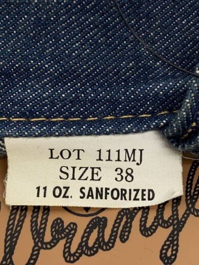 商品画像：111MJ/ゴールドゲート別注/チャンピオンジャケット/Gジャン/38/デニム/IDG/S9079 4