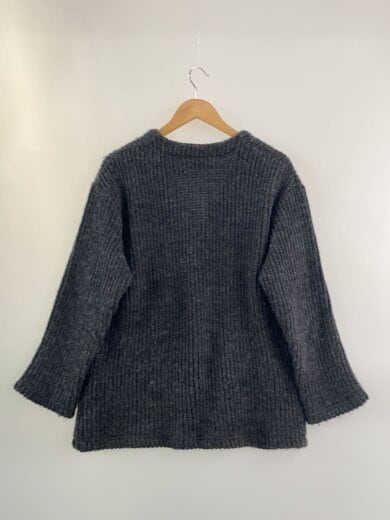 商品画像：カーディガン(厚手)/--/ウール/GRY/LE-T18-145// 2