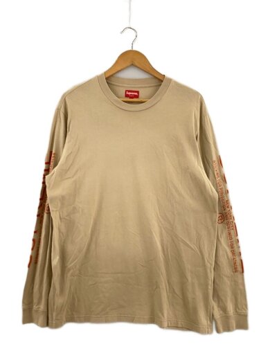 商品画像：21AW/Intarsia Sleeve L/S Top Stone/長袖Tシャツ/M/コットン/BRW// 1