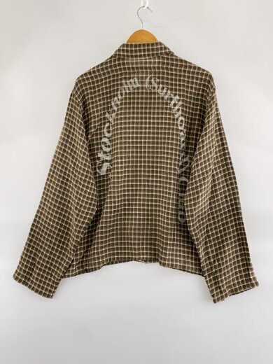 商品画像：CLUB OVERSHIRT/長袖シャツ/S/コットン/GRN/チェック/U4000245// 2