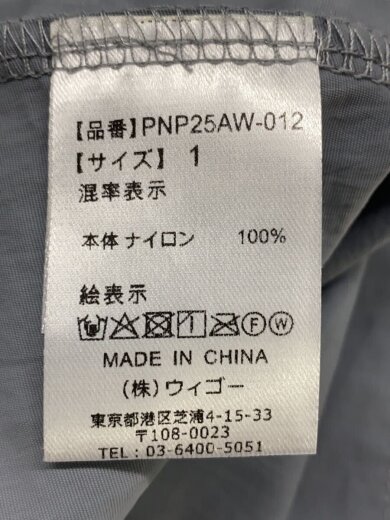 商品画像：長袖ワンピース/1/ナイロン/GRY/PNP25AW-012// 4