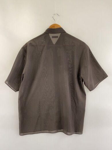 商品画像：シアーシャツ/半袖シャツ/M/ポリエステル/BRW/1216-149-3224// 2