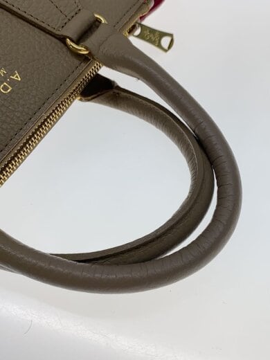 商品画像：シュリンクレザー2wayトートバッグ/日本製/トートバッグ/レザー/KHK// 3