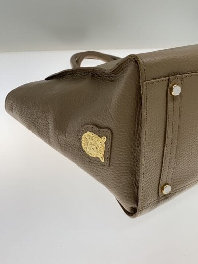 商品画像：シュリンクレザー2wayトートバッグ/日本製/トートバッグ/レザー/KHK// 5