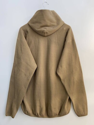 商品画像：ENRIDE WAFFLE HOODIE_エンライドワッフルフーディー/XL/ポリエステル/KHK 2