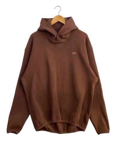 商品画像：ENRIDE WAFFLE HOODIE_エンライドワッフルフーディー/XL/ポリエステル/BRW 1