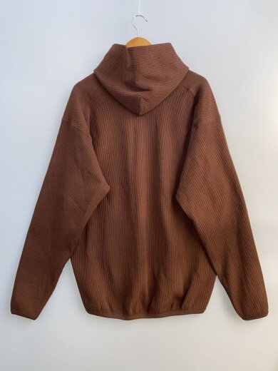 商品画像：ENRIDE WAFFLE HOODIE_エンライドワッフルフーディー/XL/ポリエステル/BRW 2