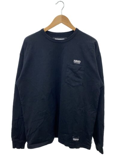 商品画像：長袖Tシャツ/L/コットン/BLK/232FPNH-CSM09 1