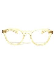 Lubin/メガネ/ウェリントン/YLW/CLR/メンズ/48□21 145