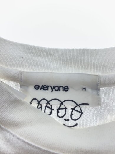 商品画像：Tシャツ/M/コットン/ホワイト/EV-CS06 3