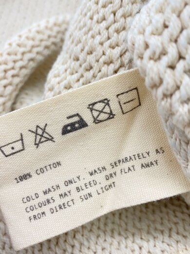 商品画像：XENIA TELUNTS(ギゼニアテルンツ/フィッシャーマンニット/セーター/3/コットン/アイボリー 4