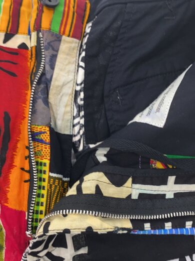 商品画像：アフリカンパッチワークショートパンツ/S/コットン/マルチカラー/総柄 3