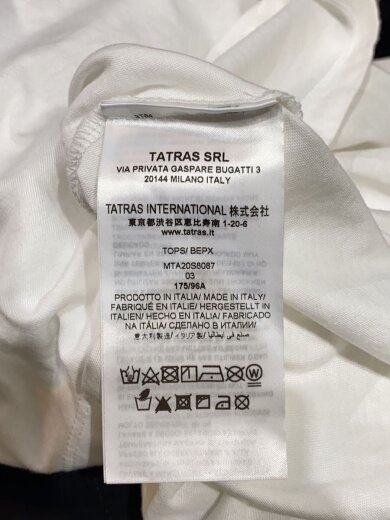 商品画像：Tシャツ/3/コットン/ホワイト/プリント/MTA20S8087 4