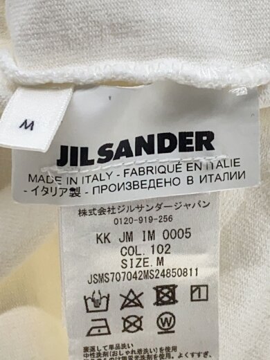 商品画像：21SS/Crochet patch Tee/Tシャツ/M/コットン/WHT/JSMS707042/襟汚れ有// 4