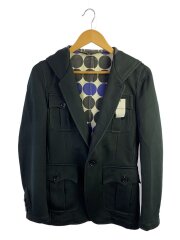 09SS/Black is Best期/AD2008/ジャケット/SS/ポリエステル/ブラック/PC-J025