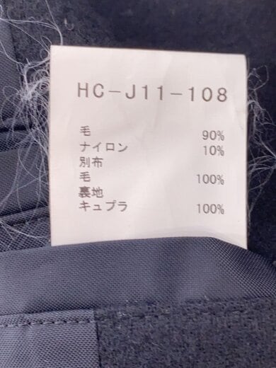 商品画像：19AW/ナポレオンロングジャケット・コート/3/ウール/ブラック/HC-J11-108/金釦 4