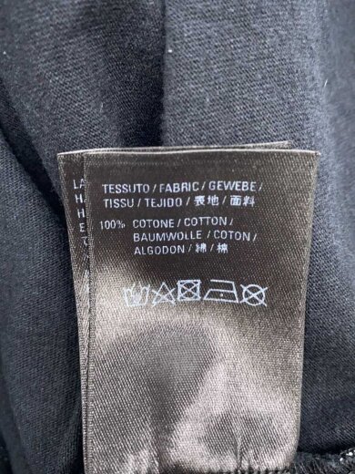 商品画像：ALL OVER LOGO LINE TEE/Tシャツ/S/コットン/ブラック/総柄/570805 TEV54 5