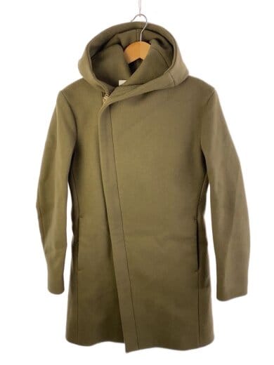 商品画像：WRAP COAT/コート/3/ウール/グリーン/1011620014 1