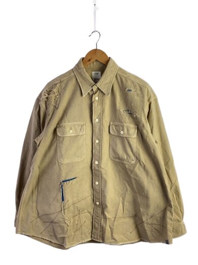 商品画像：20AW/grand river L/S crash khaki/1/コットン/ベージュ/0120205011009 1