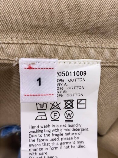 商品画像：20AW/grand river L/S crash khaki/1/コットン/ベージュ/0120205011009 4