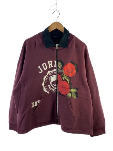 商品画像：Sweat Blouson/スウェットブルゾン・ジャケット/3/コットン/ボルドー/JUW4201 1