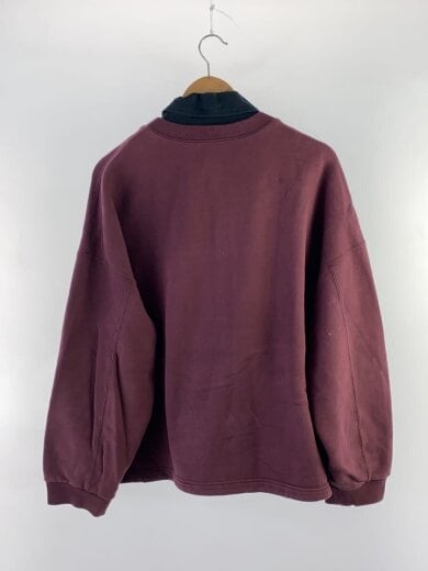 商品画像：Sweat Blouson/スウェットブルゾン・ジャケット/3/コットン/ボルドー/JUW4201 2