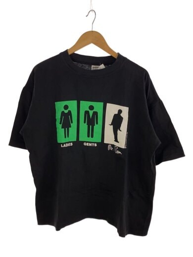 商品画像：90s/Mr.Bean/ミスタービーン/袖裾シングル/1996/Tシャツ/XL/コットン/ブラック 1