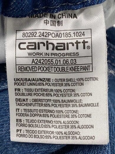 商品画像：×invincible/Removed Pocket Double Knee Pant/L/コットン/インディゴ 6