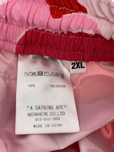 商品画像：Abc Camo One Point Relaxed Fit Water Shorts/スイムショーツ/2XL/ピンク 4