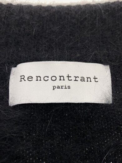 商品画像：FOX WOOL CARDIGAN/カーディガン(厚手)/S/ウール/ブラック/10057 3