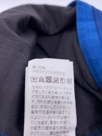 商品画像：WIDE CINCHED PANTS/パラフィンワックス加工/ボトム/S/コットン/ブルー/M-R5P3 5