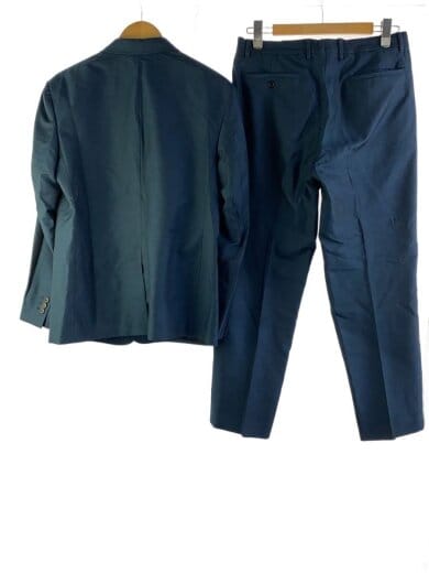 商品画像：19AW/Sharkskin Suit/スーツ/M/ウール/ネイビー/パンツリペア跡有 2