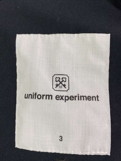 商品画像：21SS/SLEEVE PANELED MODS COAT/モッズコート/コットン/ブラック/UE-212012 3