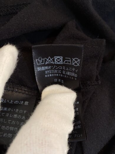 商品画像：長袖Tシャツ/FREE/コットン/BLK/01201CL01 5