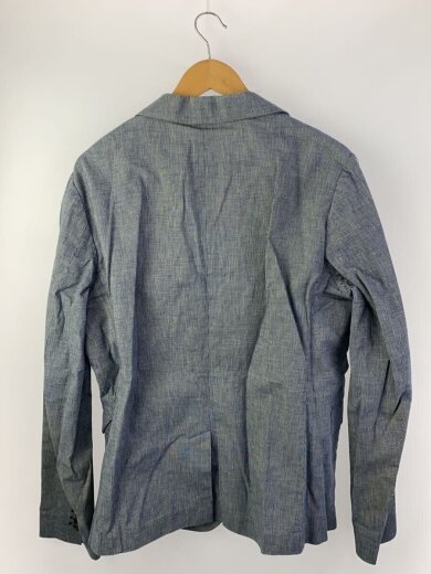 商品画像：1Bテーラードジャケット/48/コットン/インディゴ/センターベント/イタリア製 2