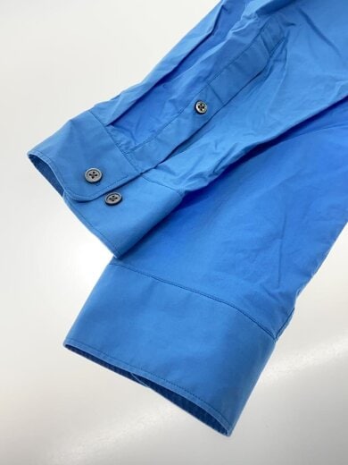 商品画像：長袖シャツ/52/コットン/BLU/21P166 5