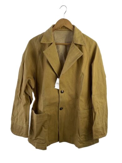 商品画像：段返り3Bジャケット/2/コットン/キャメル/J14-22206/サイドベンツ/ボタン欠品有 1
