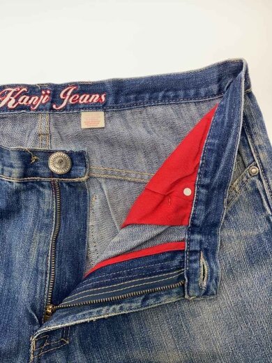 商品画像：Kanji Jeans/スタッズ/刺繍/ボトム/38/コットン/ブラック 3