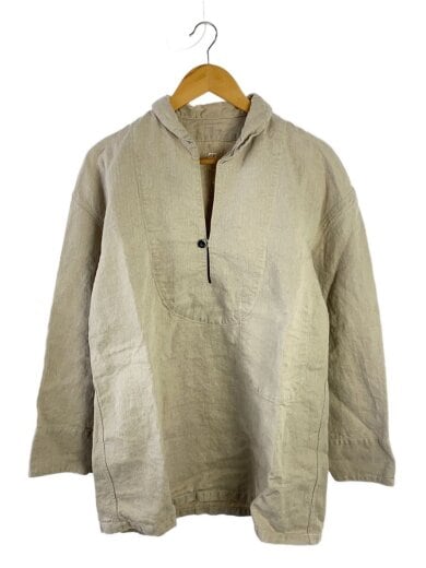 商品画像：トップス/1/リネン/クリーム/無地 1