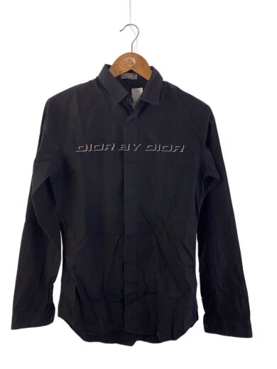 商品画像：18AW/クリスヴァンアッシュ期/刺繍ブロードシャツ/--/コットン/BLK/433C529W3580 1