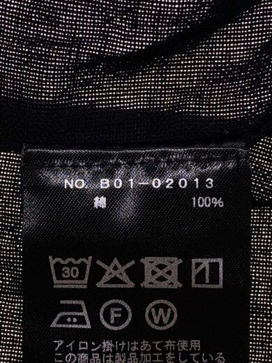 画像：COMOLI25ss/コットンオックスシャツ/長袖シャツ/1/コットン/ブラック/B01-020135