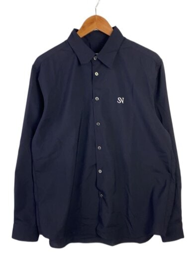 商品画像：26SS/HIGH-TWIST REGULAR-FIT SHIRT/4/ポリエステル/NVY/SPNT-260056 1